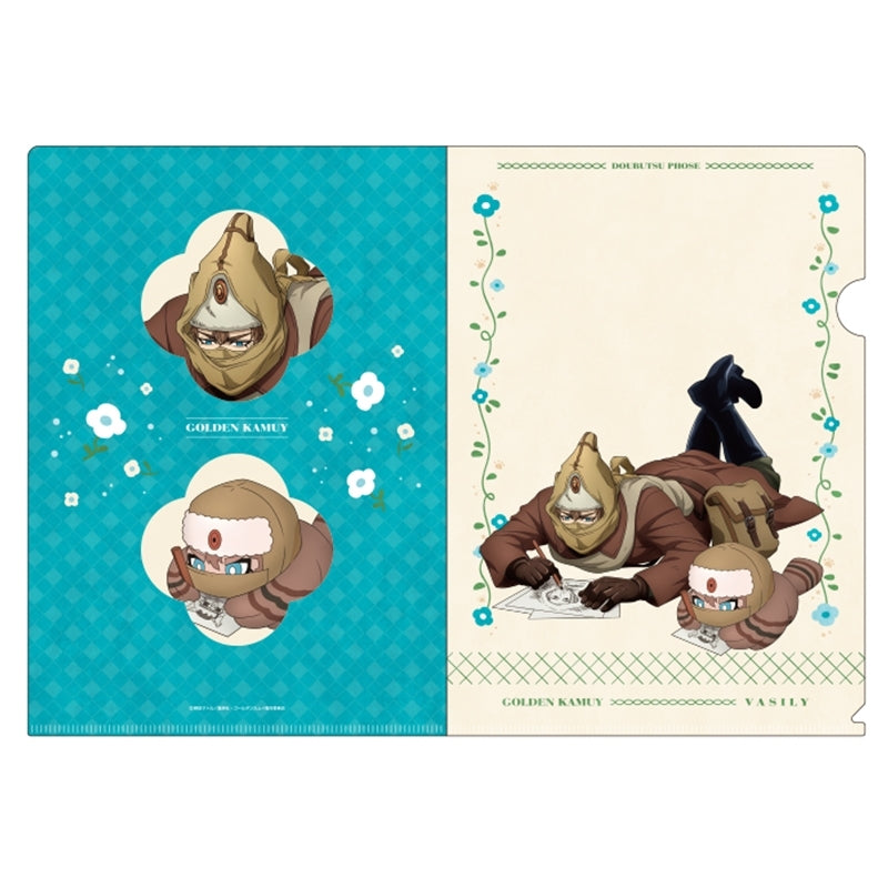 (Goods - Clear File) Golden Kamuy Animal Phose Clear File 12. Vasily (Re-release)