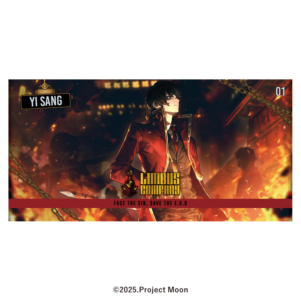 (Goods - Towel) LIMBUS COMPANY Visual Bath Towel ①Yi Sang