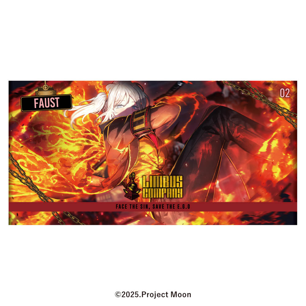 (Goods - Towel) LIMBUS COMPANY Visual Bath Towel ②Faust