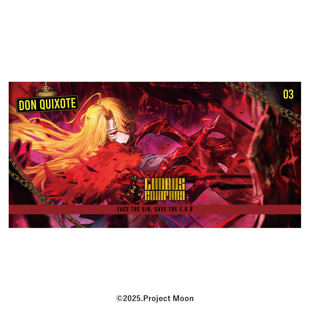 (Goods - Towel) LIMBUS COMPANY Visual Bath Towel ③Don Quixote