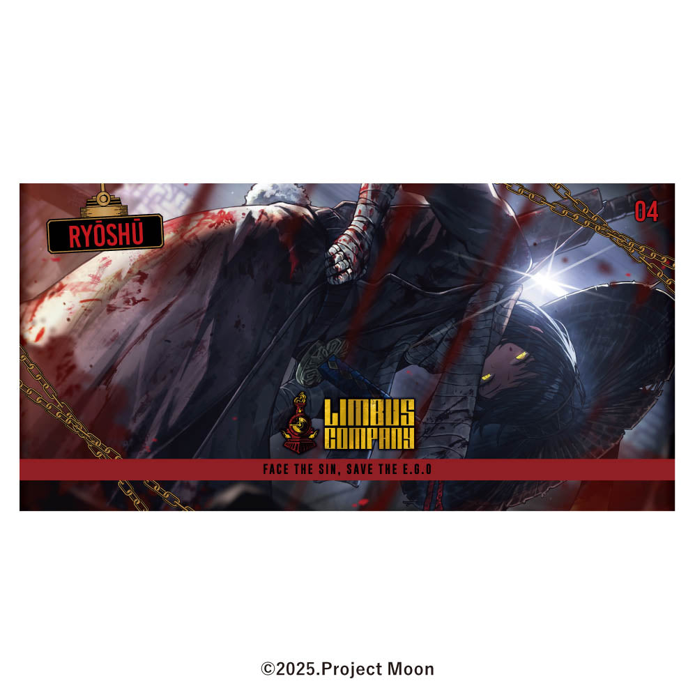 (Goods - Towel) LIMBUS COMPANY Visual Bath Towel ④Ryoshu