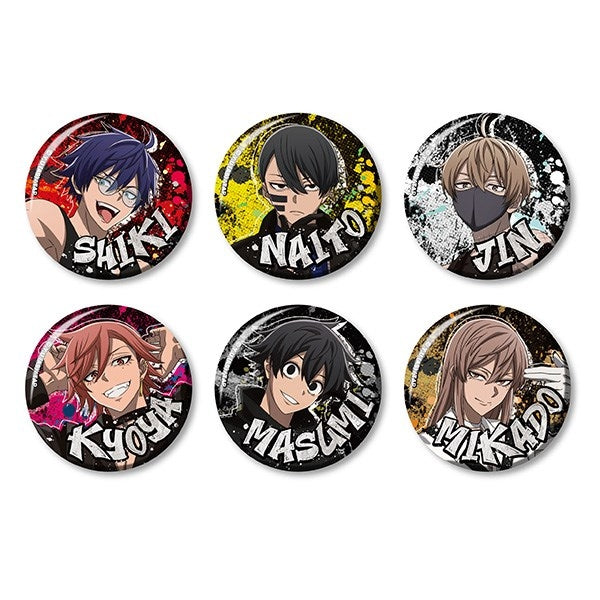(1BOX=6)(Goods - Badge) TV Anime - Tougen Anki Glitter Button Badge Collection
