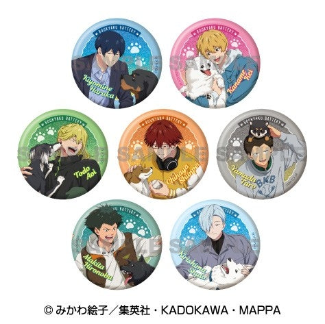 (1BOX=7)(Goods - Badge) TV Anime - Oblivion Battery Glitter Button Badge Collection