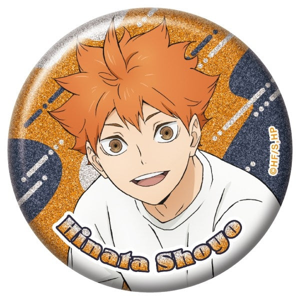 (1BOX=6)(Goods - Badge) TV Anime Haikyu!! Glitter Button Badge Collection 4