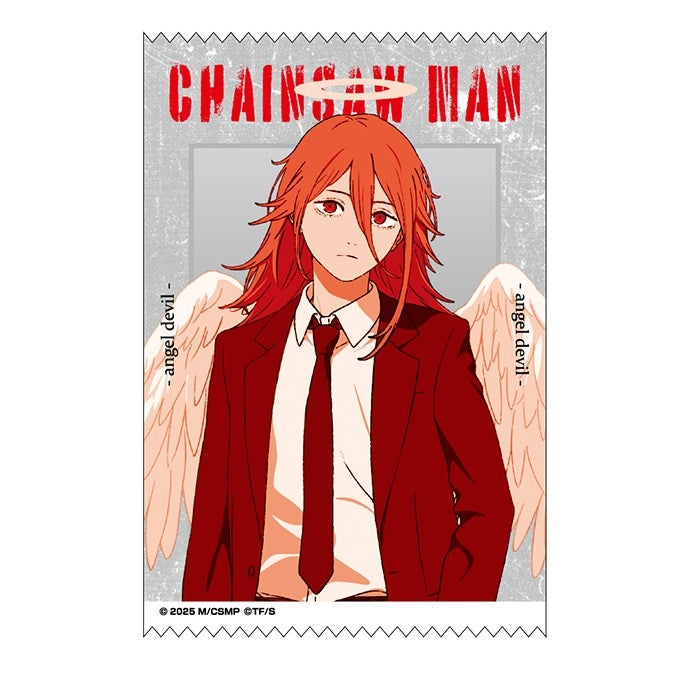 (Goods - Sticker) Chainsaw Man – The Movie: Reze Arc Satin Cross Sticker 5. Angel Devil