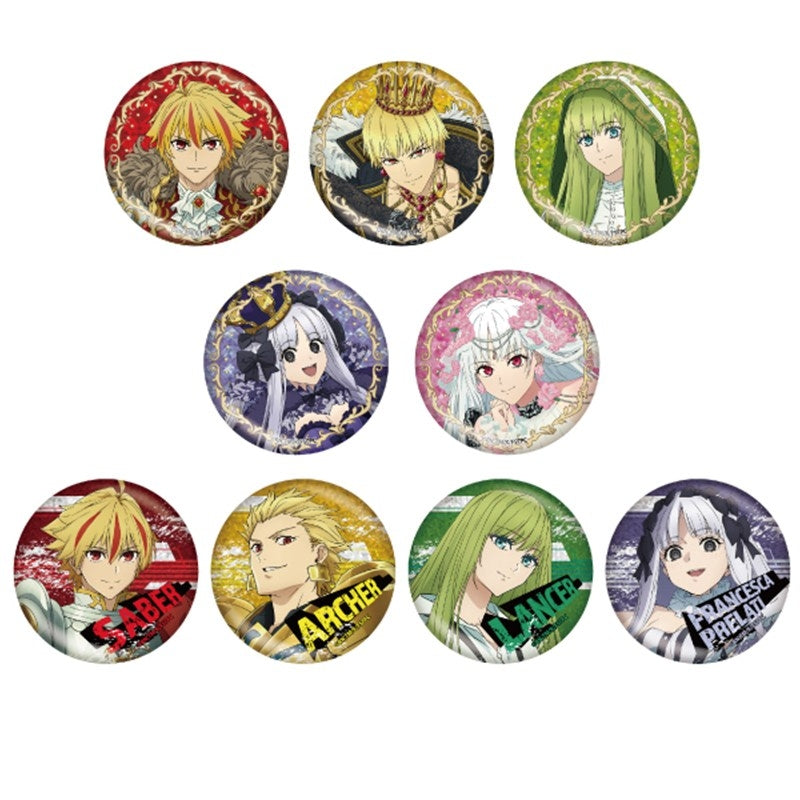 (1BOX=9)(Goods - Badge) TV Anime "Fake/strange Fake" Glitter Button Badge Collection