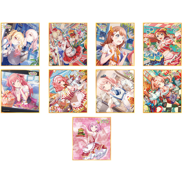(1BOX=9)(Goods - Art Board) Hatsune Miku: Colorful Stage! Mini Art Board Collection Vol.37 A Dotabata cafe ●REC!! (9 Types Total)