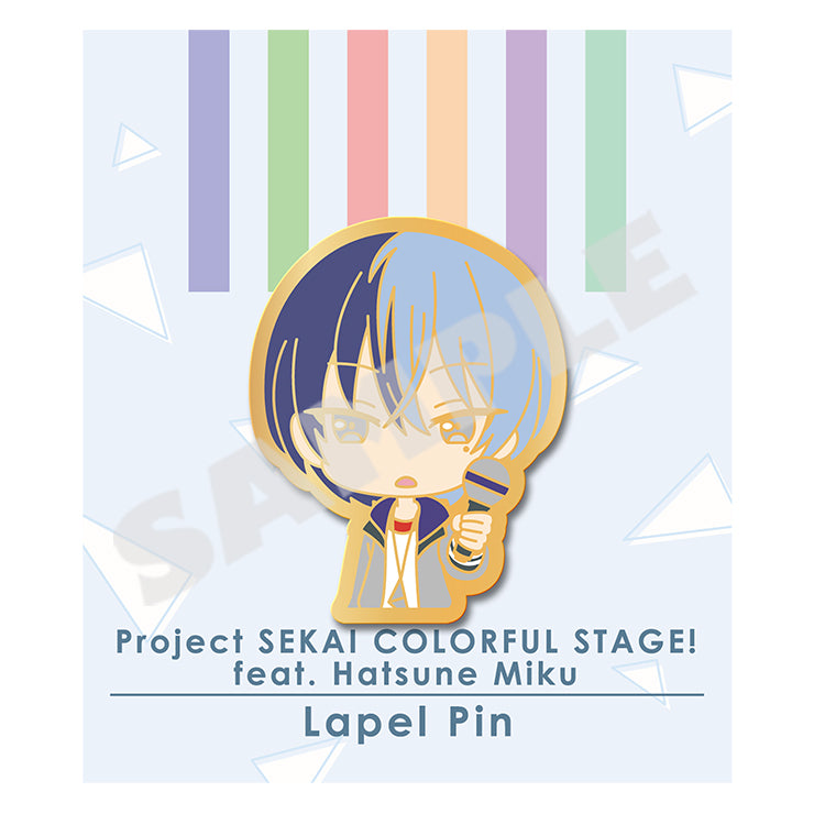 (Goods - Badge) Hatsune Miku: Colorful Stage! Pin Badge Vol.2 Toya Aoyagi