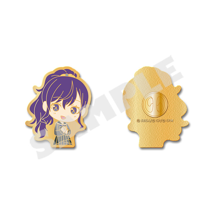 (Goods - Badge) Hatsune Miku: Colorful Stage! Pin Badge Vol.2 Mafuyu Asahina