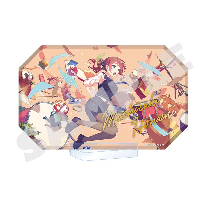 (Goods - Acrylic Stand) Hatsune Miku: Colorful Stage! World Link Acrylic Block Stand Honami Mochizuki