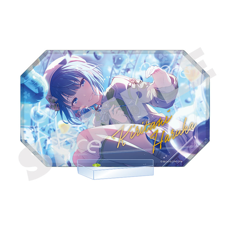(Goods - Acrylic Stand) Hatsune Miku: Colorful Stage! World Link Acrylic Block Stand Haruka Kiritani