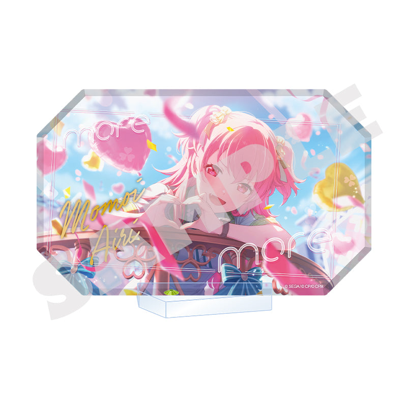 (Goods - Acrylic Stand) Hatsune Miku: Colorful Stage! World Link Acrylic Block Stand Airi Momoi