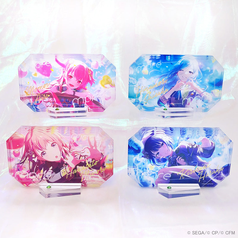 (Goods - Acrylic Stand) Hatsune Miku: Colorful Stage! World Link Acrylic Block Stand Shizuku Hinomori