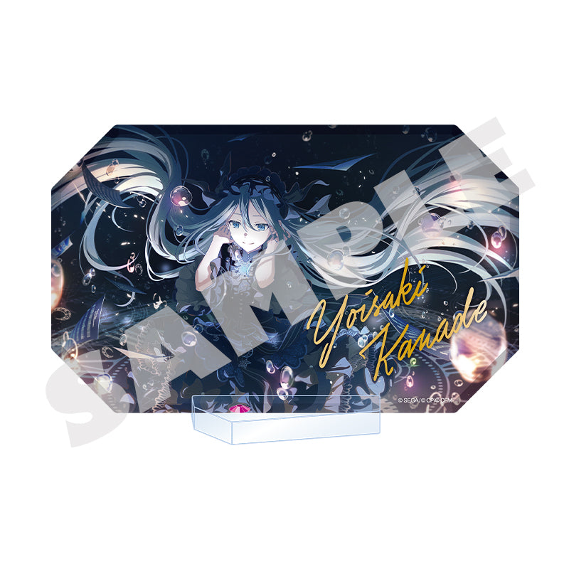 (Goods - Acrylic Stand) Hatsune Miku: Colorful Stage! World Link Acrylic Block Stand Kanade Yoisaki