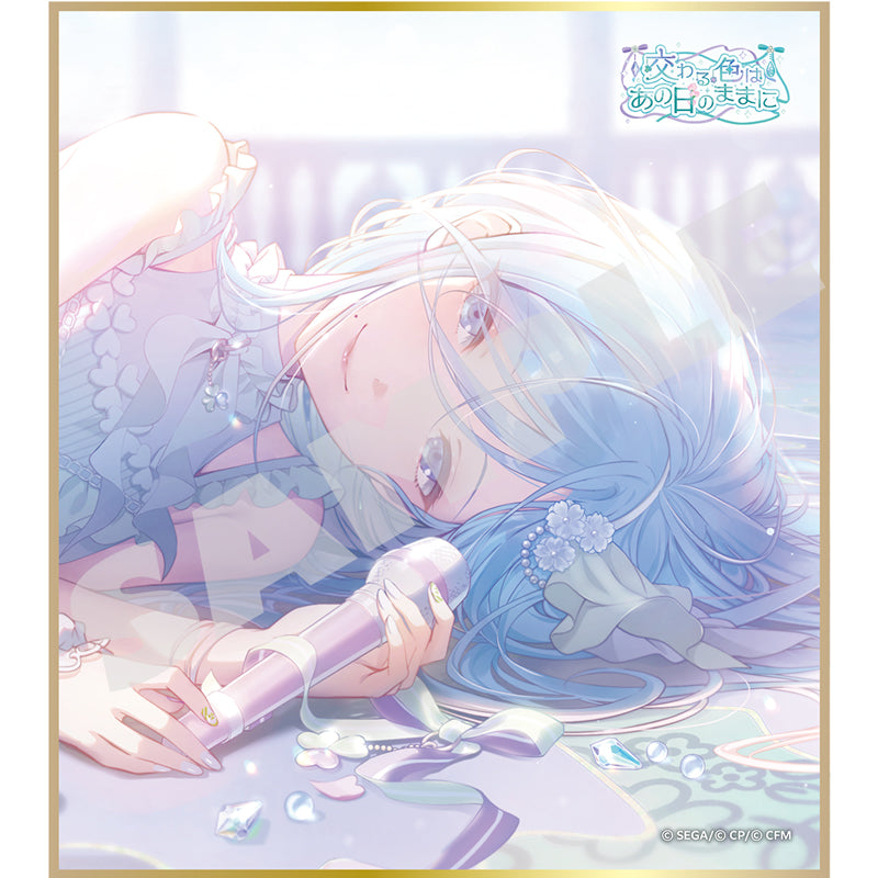 (1BOX=9)(Goods - Art Board) Hatsune Miku: Colorful Stage! Mini Art Board Collection Vol.63 B The Colors That Intertwine Remain the Same as That Day (9 Types Total)