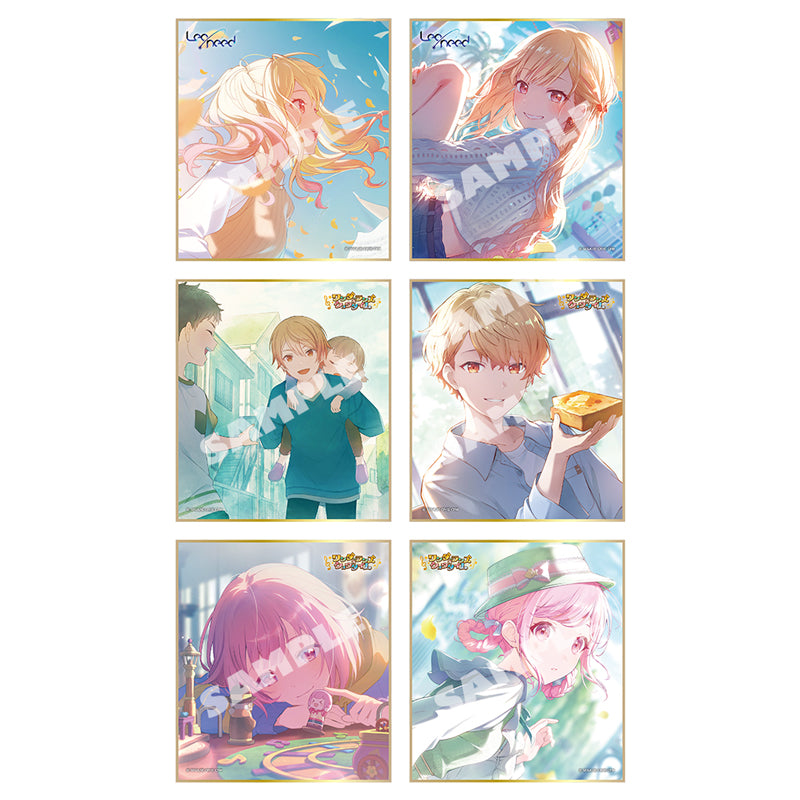 (1BOX=6)(Goods - Art Board) Hatsune Miku: Colorful Stage! Mini Art Board Collection Colorful Festival Vol.5 (6 Types Total)