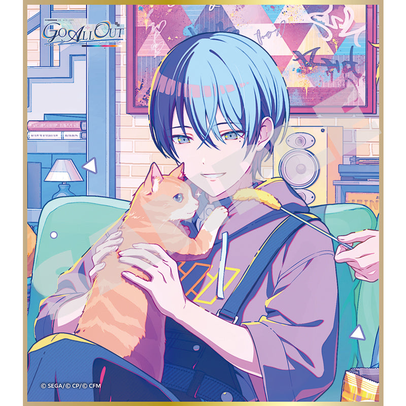 (1BOX=9)(Goods - Art Board) Hatsune Miku: Colorful Stage! Mini Art Board Collection Vol.66 B GO ALL OUT (9 Types Total)