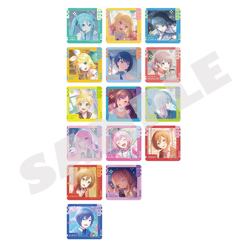 (1BOX=8)(Goods - Sticker) Hatsune Miku: Colorful Stage! Memosti Collection Vol.13 A (30 Types Total + Rare)
