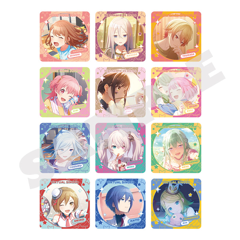 (1BOX=7)(Goods - Sticker) Hatsune Miku: Colorful Stage! Memosti Collection Vol.13 B (24 Types Total + Rare)