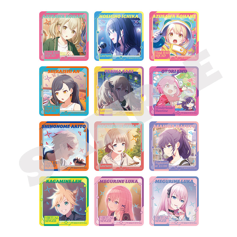 (1BOX=7)(Goods - Sticker) Hatsune Miku: Colorful Stage! Memosti Collection Vol.13 C (24 Types Total + Rare)