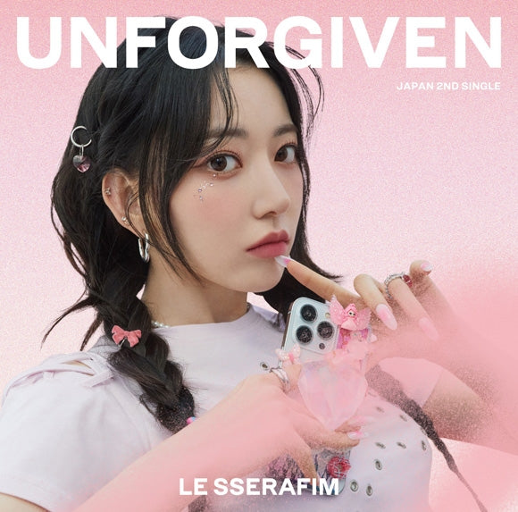 (Maxi Single) UNFORGIVEN by LE SSERAFIM [First Run Limited Edition, Member Solo Cover Art Edition SAKURA]