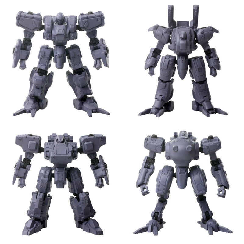 (Trading Figure) Front Mission STRUCTURE ARTS 1/72 Plastic Model Kit Additional Selection Vol.1 Box of 4