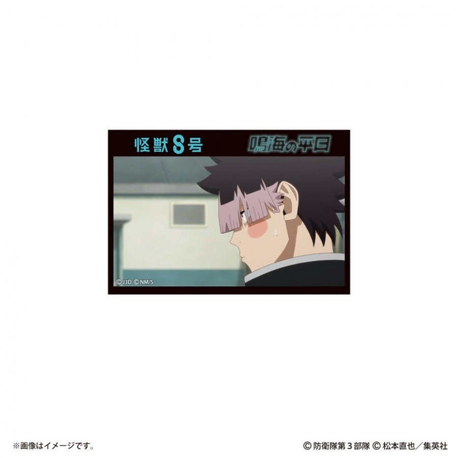 (1BOX=10)(Goods - Badge) Kaiju No. 8: Narumi's Week at Work Trading Square Button Badge (10 Types Total)