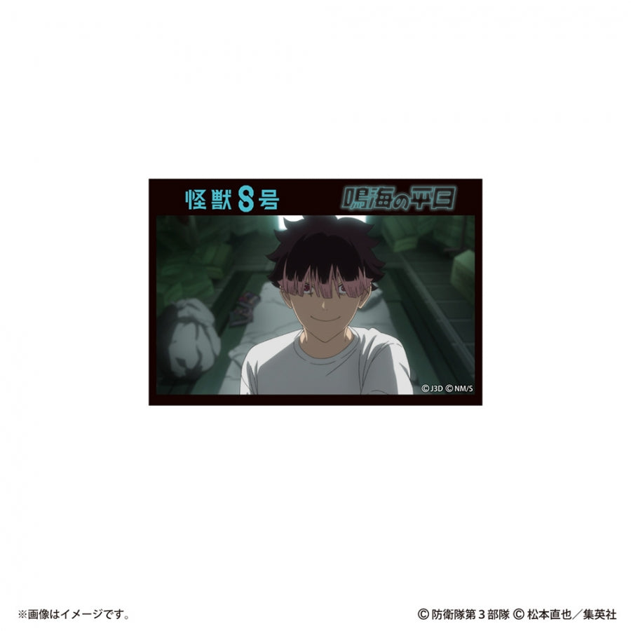 (1BOX=10)(Goods - Badge) Kaiju No. 8: Narumi's Week at Work Trading Square Button Badge (10 Types Total)