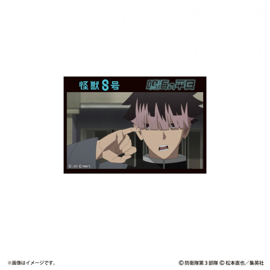 (1BOX=10)(Goods - Badge) Kaiju No. 8: Narumi's Week at Work Trading Square Button Badge (10 Types Total)