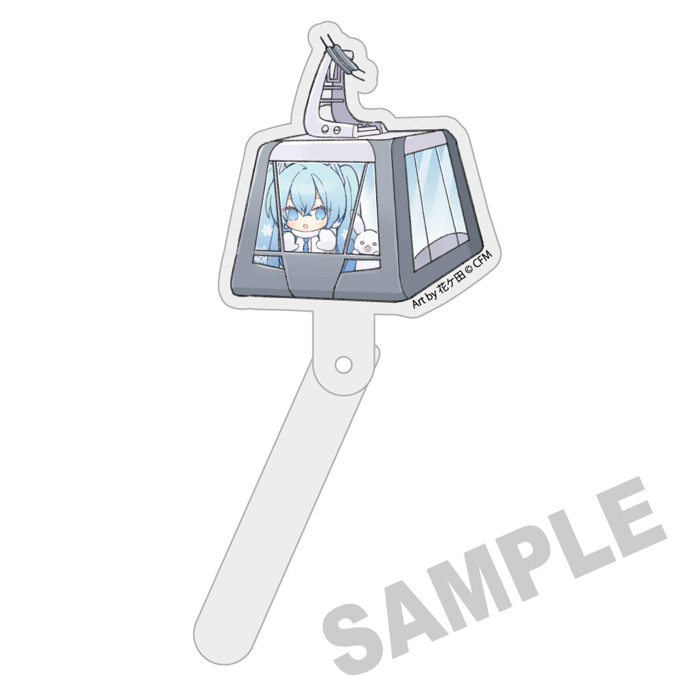 (Goods - Acrylic Stand) Snow Miku x Hirohako Acrylic Prop and Stand Hakodate - Ropeway - Art by hanagata