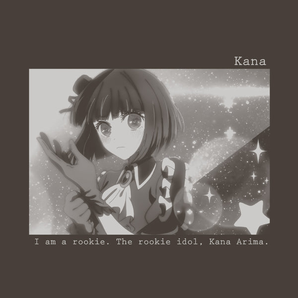 (Goods - Shirt) Oshi no Ko Kana Arima Photographic T-Shirt - CHARCOAL
