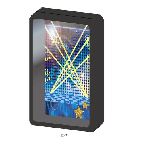 (Goods - Key Chain Cover) Character Frame 50 - Starry Lights Stage (Blue)
