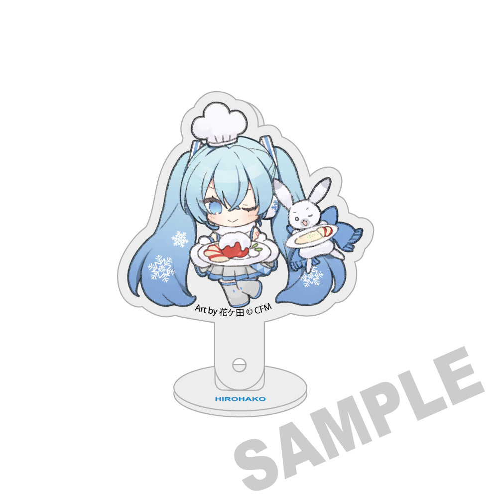(Goods - Acrylic Stand) Snow Miku x Hirohako Acrylic Prop and Stand Hirosaki - French Cuisine - Art by hanagata
