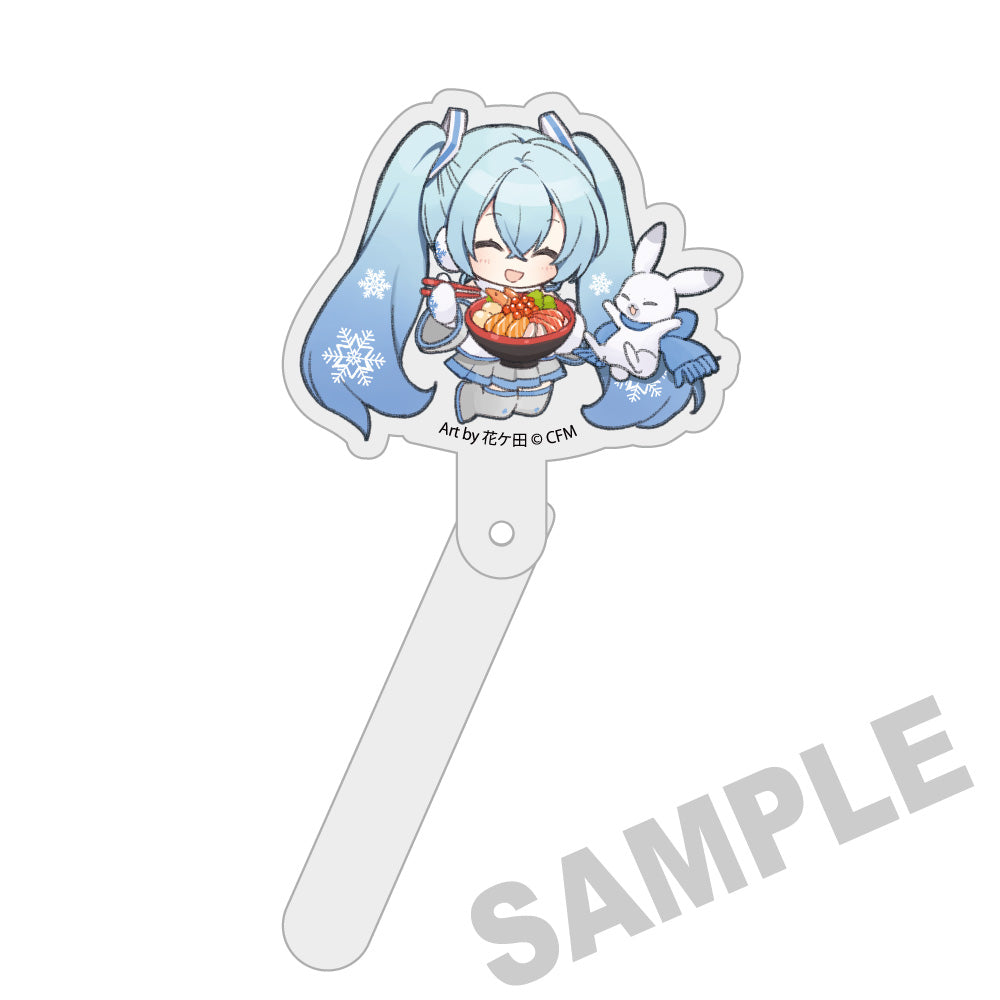 (Goods - Acrylic Stand) Snow Miku x Hirohako Acrylic Prop and Stand Hakodate - Seafood Bowl - Art by hanagata