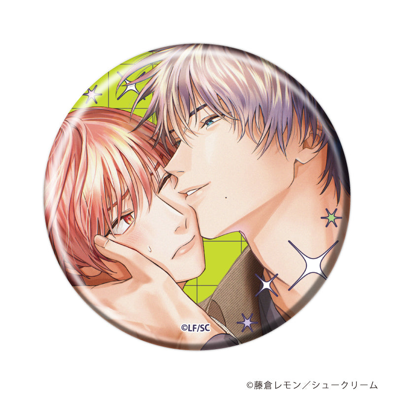 (1BOX=6)(Goods - Badge) My One-Sided Love (Shuraba no One Side Love) Badge 01  (feat. Exclusive Art)