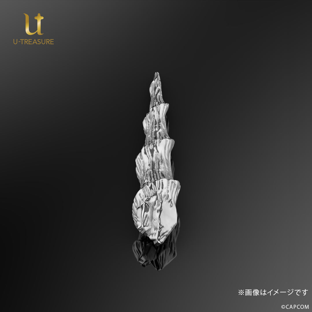 (Goods - Ornament) Monster Hunter Kirin Azure Horn Objet - Sterling Silver