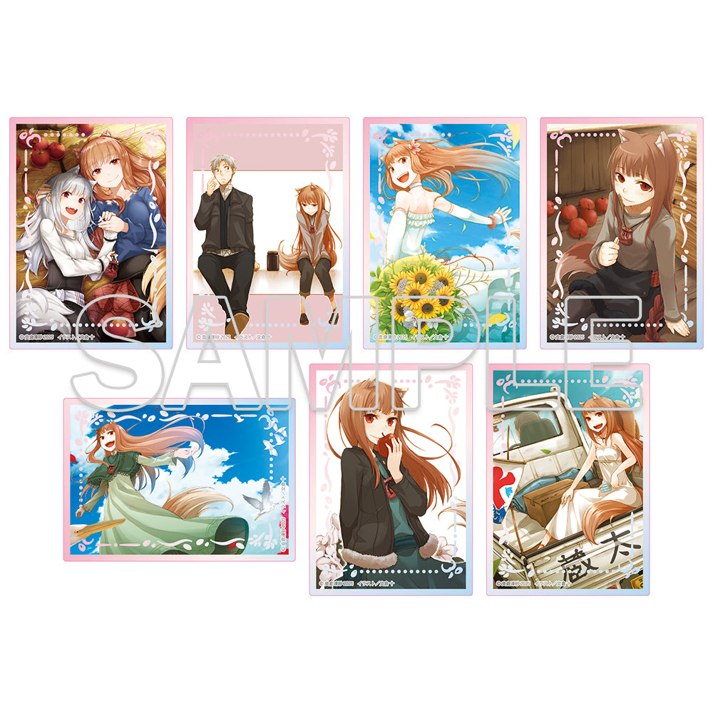 [※Blind](1BOX=3)(Goods - Card) Spice and Wolf Tradable Aurora Acrylic Cards 2025 Ver. B