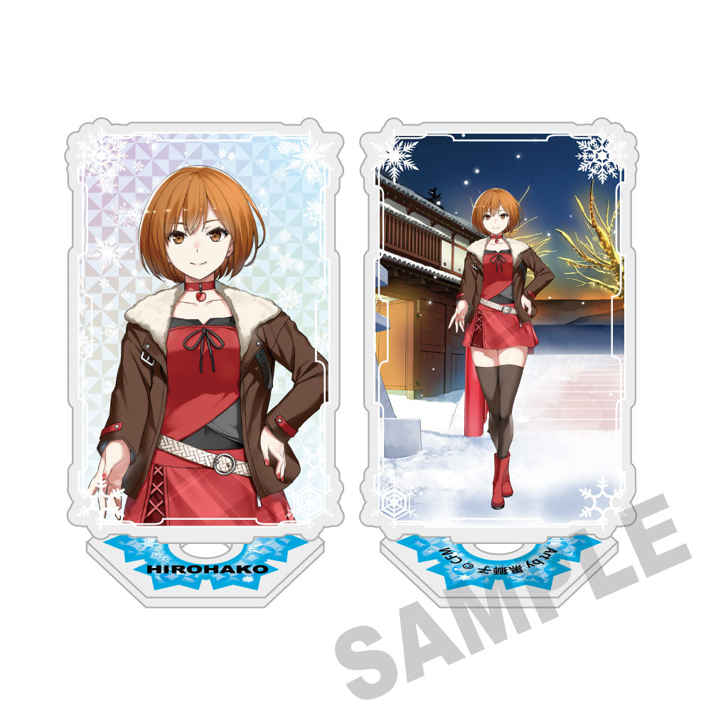 (Goods - Acrylic Stand) Snow Miku x Hirohako Pirouette Acrylic Stand Hirosaki MEIKO - Art by Kurojishi