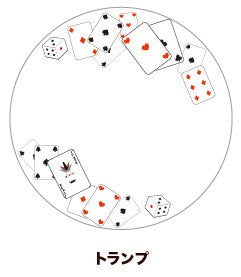 (Goods - Button Badge Cover) 65mm Badge Deco-Cover 04 - Playing Cards