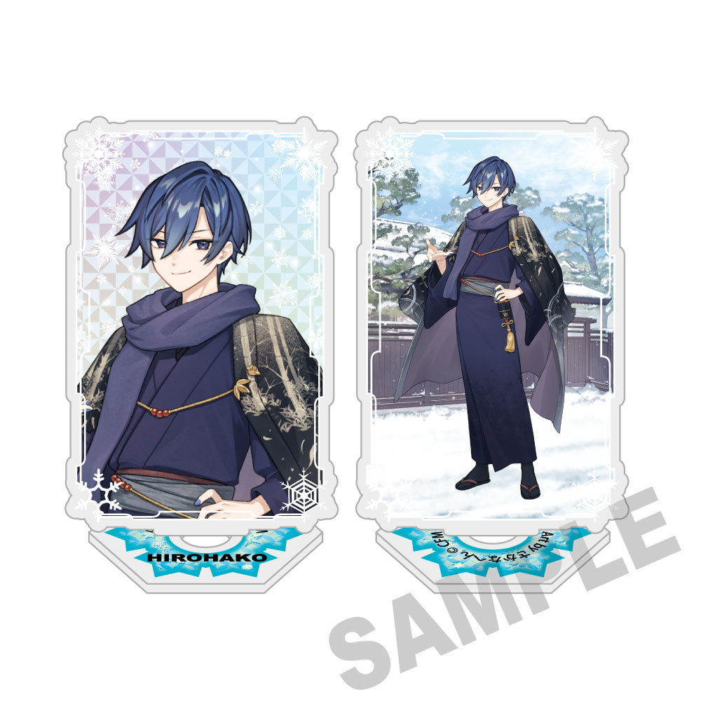 (Goods - Acrylic Stand) Snow Miku x Hirohako Pirouette Acrylic Stand Hakodate KAITO - Art by Sakanahen