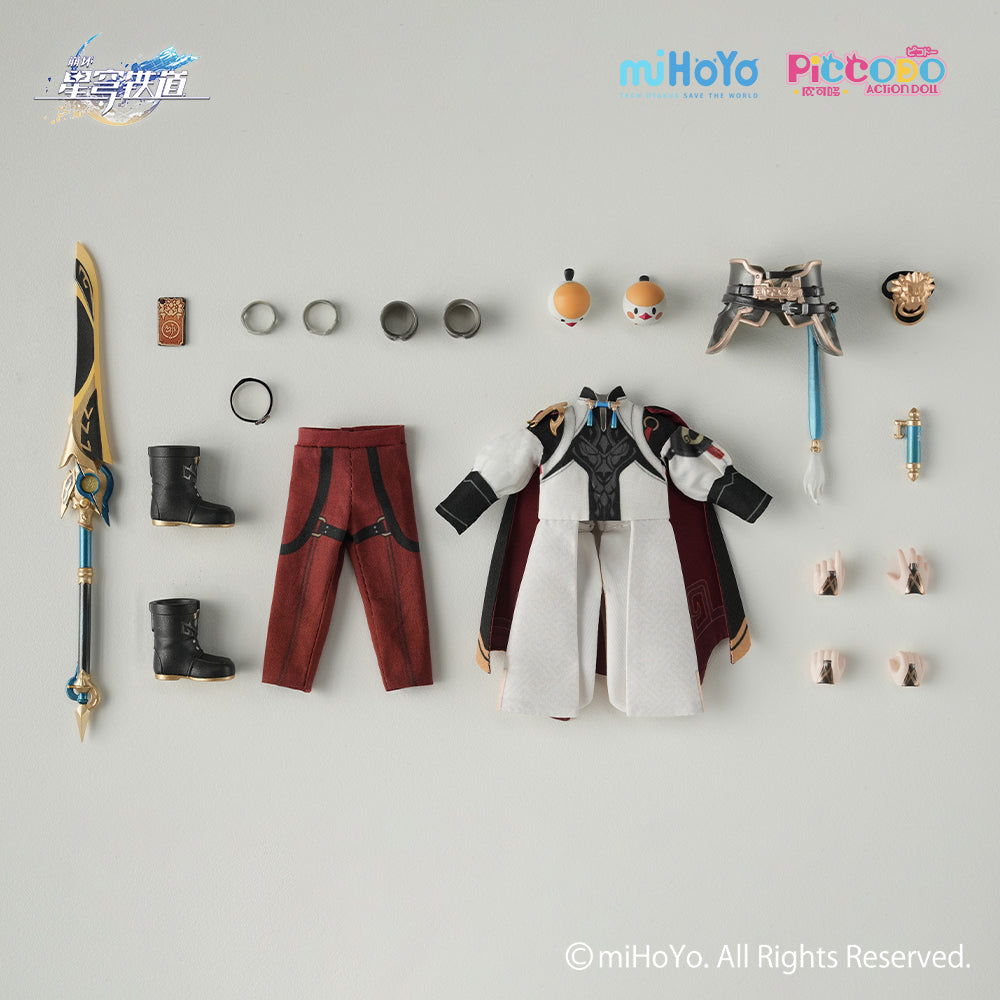 (Action Figure) Honkai Star Rail JING YUAN PICCODO ACTION DOLL