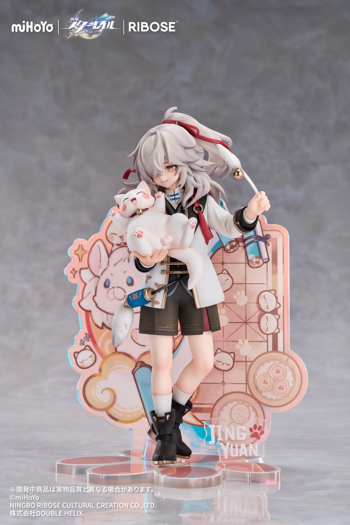(Figure) Honkai: Star Rail - RIBOSE RISE UP+ Little Cat Series Jing Yuan Ver. Figure