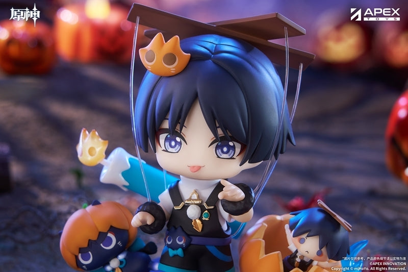 (Figure) Genshin Impact You Ye Qi Xiang Series Chibi Chara Figure Wanderer {Bonus: Art Board}