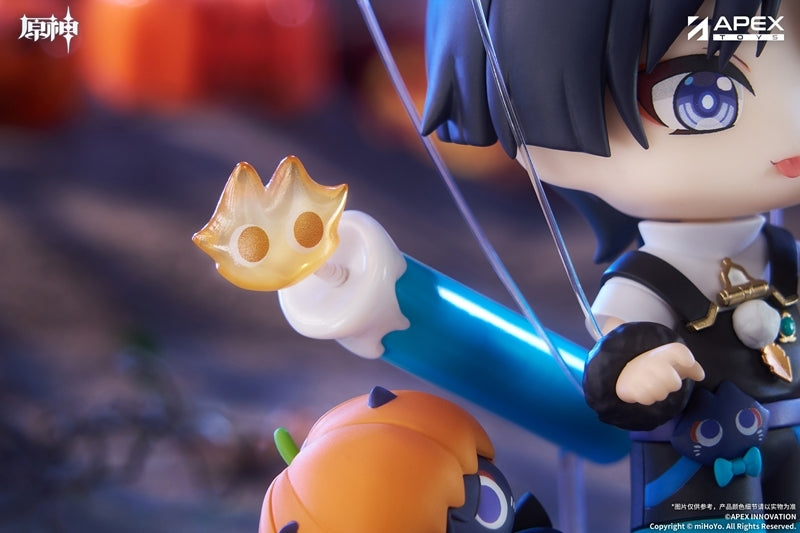 (Figure) Genshin Impact You Ye Qi Xiang Series Chibi Chara Figure Wanderer {Bonus: Art Board}