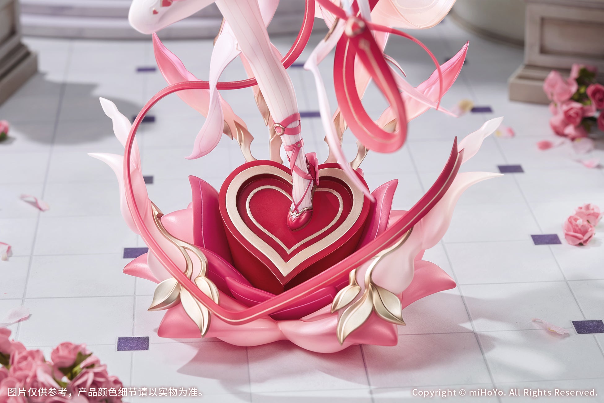 (Bishojo Figure) Honkai Impact 3rd Elysia Hi♪ Love Elf ❤ Ver. 1/7 Completed Figure {Bonus: Acrylic Plate}