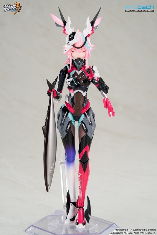 (Action Figure) ARCTECH Posable Series Honkai Impact 3rd Sakura Yae Darkbolt Jonin Neon Shade Ver. Complete Figure