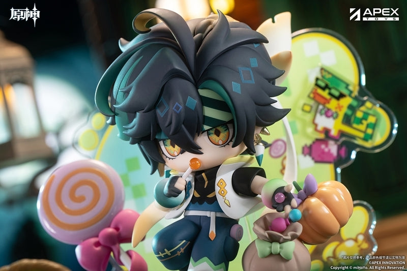 (Figure) Genshin Impact You Ye Qi Xiang Series Chibi Chara Figure Kinich {Bonus:Art Board}