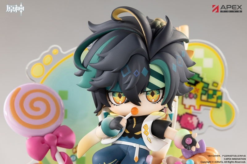 (Figure) Genshin Impact You Ye Qi Xiang Series Chibi Chara Figure Kinich {Bonus:Art Board}