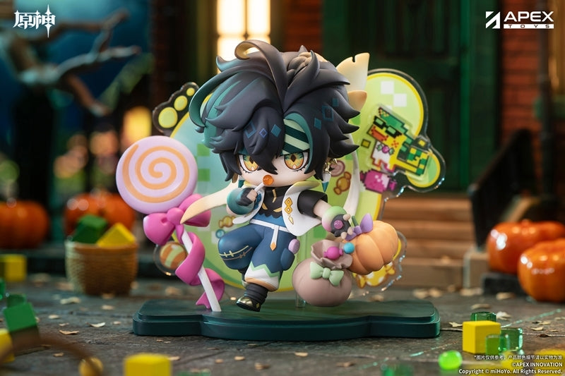 (Figure) Genshin Impact You Ye Qi Xiang Series Chibi Chara Figure Kinich {Bonus:Art Board}
