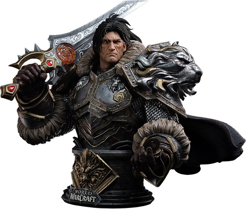 (Figure) Infinity Studio X Blizzard Varian Wrynn 1/3 Bust Model
